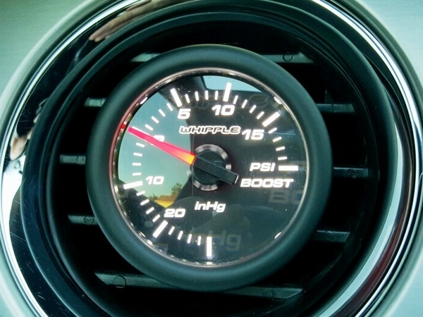 WHIPPLE MECHANICAL BOOST GAUGE 2 1/16"